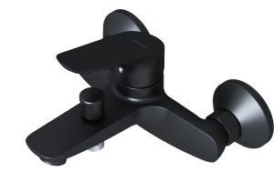 Смеситель для ванны с душем STWORKI by Damixa Малвик HFMA10300 черный