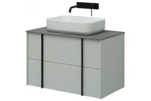 Тумба под раковину Allen Brau Reality 80 светло - зеленый матовый - 3