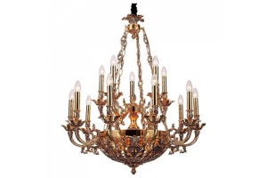 Подвесная люстра Lucia Tucci Firrnze FIRENZE 1780.15.3 antique gold
