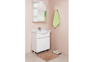 Тумба под раковину Onika Селигер 60 белый (106006) - 3