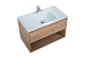 Тумба с раковиной BelBagno Kraft 100 светлое дерево - 2