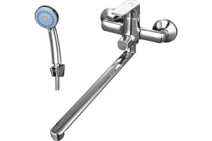 Смеситель для ванны Rossinka  хром (RS31-32)