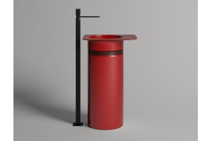 Раковина Salini Ninfea 130221M S-Stone, матовый