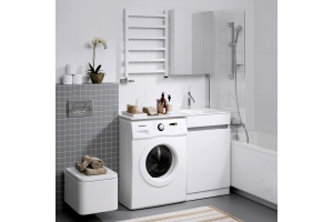 Тумба для комплекта Aqwella Forma 115, бельевая корзина справа - 2