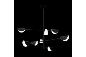 Подвесная люстра Maytoni Technical Mollis MOD126PL-08B - 2