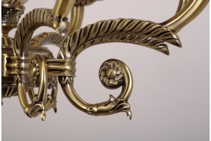 Подвесная люстра Abrasax Sylvia L.8110-8BR SHADE - 2