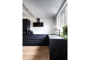 Смеситель для кухни GPD Retro черный матовый - 3