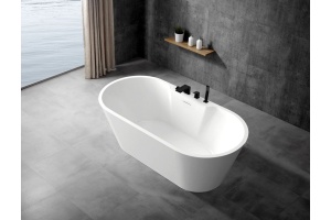 Акриловая ванна Abber 160x80, универсальная (AB9299-1.6) - 2