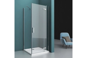 Душевой уголок BelBagno Kraft 120х100 хром (KRAFT-AH-12-120/100-C-Cr-R)