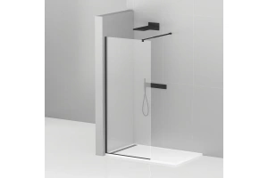 Душевая перегородка Cezares Liberta 80 черный (LIBERTA-L-1-80-120-C-NERO)