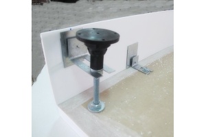 Поддон для душа Good Door Квадро 80x80 с ножками и экраном - 3