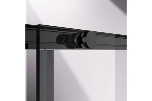 Душевой уголок Vincea Slim-N 110х80 профиль черный стекло прозрачное - 3