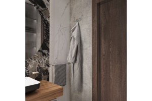 Крючок DIWO Смоленск П16538 тройной, хром - 2