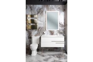 Тумба под раковину Armadi Art NeoArt DROP 100 белый - 2