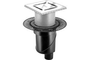 Душевой трап Berges Platz Norma 15х15 хром глянцевый