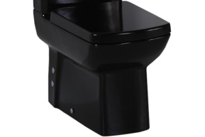 Чаша для унитаза-компакта Creavit Lara LR360 к стене, черная