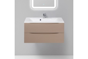 Тумба под раковину BelBagno Marino 90 бежевый матовый