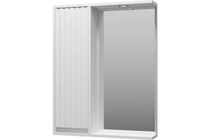 Зеркало Brevita Balaton 65 L, белое (BAL-04065-01-Л) - 2