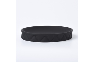 Мыльница WasserKRAFT Never черный матовый - 2