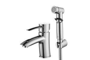 Смеситель Lemark Atlantiss с гигиеническим душем LM3216C