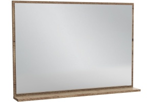 EB1598-E52 зеркало с полочкой VIVIENNE /100/ (дуб табак)