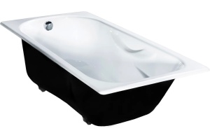 Чугунная ванна Универсал Сибирячка 150x75 см, пристенная, на ножках - 2