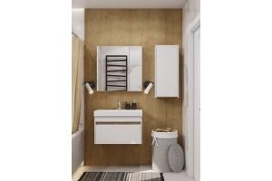 Комплект мебели Aquaton Марти 70/Умывальник Адриана 70 - 2