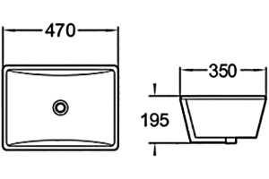 Рукомойник SantiLine SL-3003 - 2