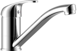 Смеситель для кухонной мойки Rossinka  хром (Y35-22)