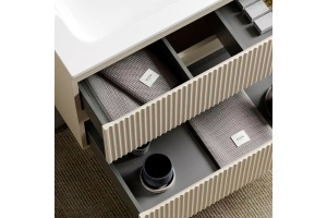 Тумба под раковину Sancos Snob R 60 бежевая - 2