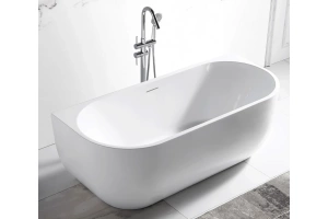Акриловая ванна Abber 170x75, универсальная (AB9316)