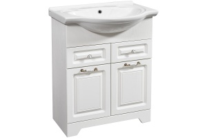 Тумба под раковину Stella Polar Кармела Байкал 65 белый