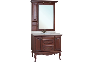 Зеркало-шкаф Bellezza Рим 110 L вишня - 2