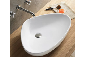 Раковина накладная Ceramalux N белый (7472B)