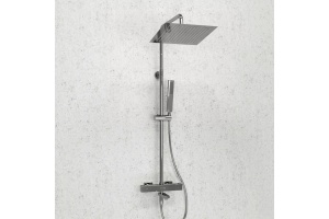 Душевая система WasserKraft 30 с термостатом хром - 2