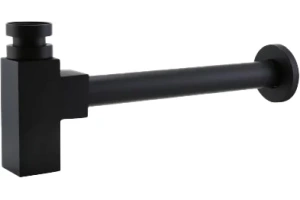 Сифон для раковины BelBagno черный, матовый (BB-SMQ2-NERO)