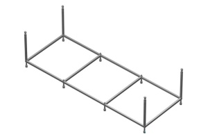 Монтажный комплект для ванны ROCA Sureste (ZRU9302771)