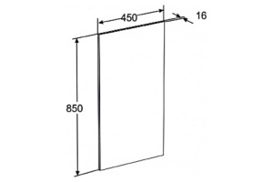 Зеркало Roca Gap 45 со светильником - 3