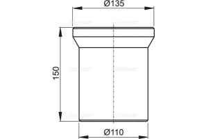Насадка для унитаза 150, A91-150 - 2