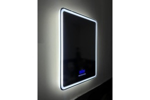 Зеркало BelBagno SPC-MAR-600-800-LED-TCH-RAD с bluetooth, термометром и радио - 2