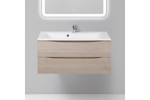 Тумба с раковиной BelBagno Marino 100 rovere grigio