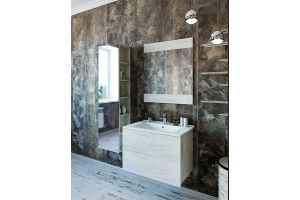 Зеркало Sanflor Чикаго 75 белый (С0001318) - 2