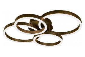 Потолочная люстра iLedex Ring New 6815-300/400-X-T Coffee