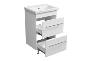 Тумба под раковину Stella Polar Ванесса Сомо 50 белый - 3