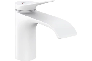 Смеситель для раковины Hansgrohe Vivenis 80 белый матовый