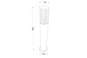 Ландшафтный светильник Maytoni Outdoor O576FL-01GR1 - 2