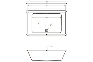 Акриловая ванна Riho Castelo 180x120 - 2