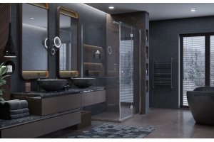 Душевой уголок Ambassador Diamond 12011108R 120х90 см - 2