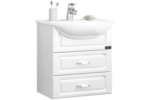 Тумба под раковину подвесная Санта Верона 50 белый
