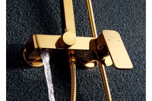 Душевая стойка D&K Berlin Touro DA1433703A01 золото - 3